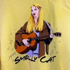 Friends Phoebe Smelly Cat Medium crew neck sweatshirt